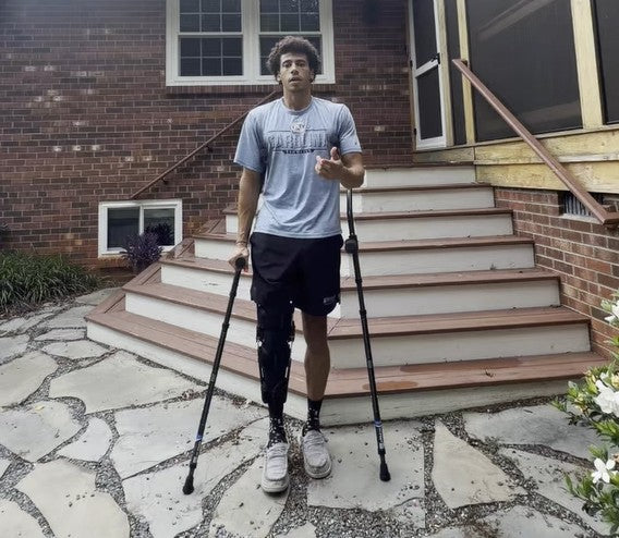 HOW TO / TIP - Navigating Stairs when using crutches