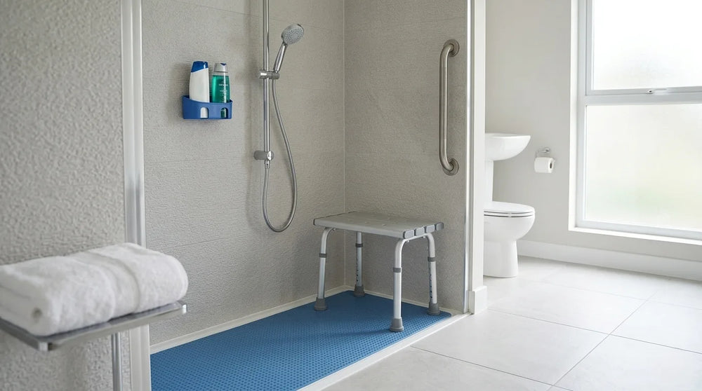 bathroom setup for after surgery
