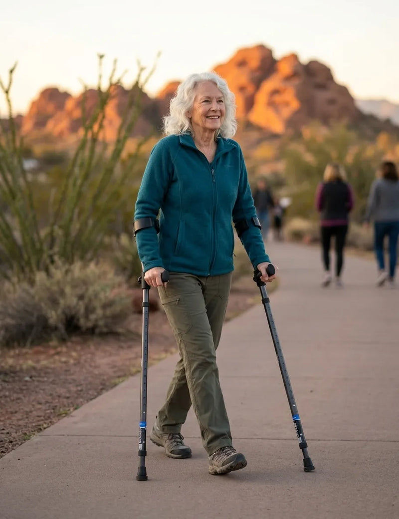 Medicare best crutches in motion forearm crutches