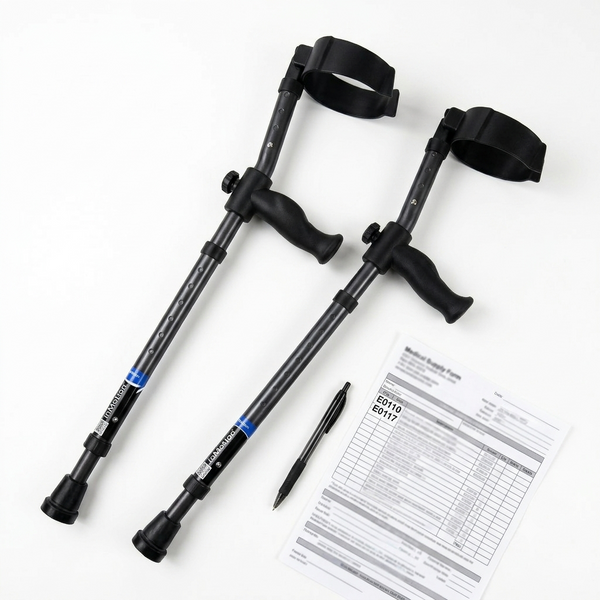 Crutch HCPCS Codes Explained: E0110 vs. E0117 (and Why It Matters)