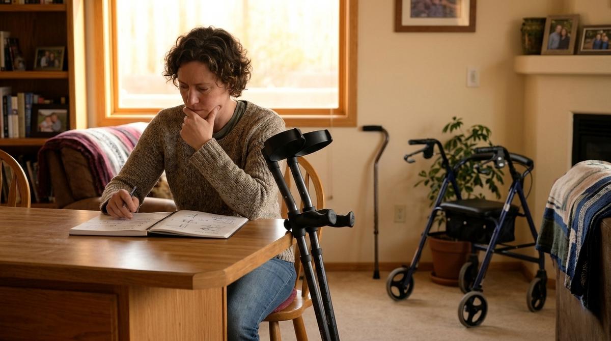 when to add or change crutches in motion forearm