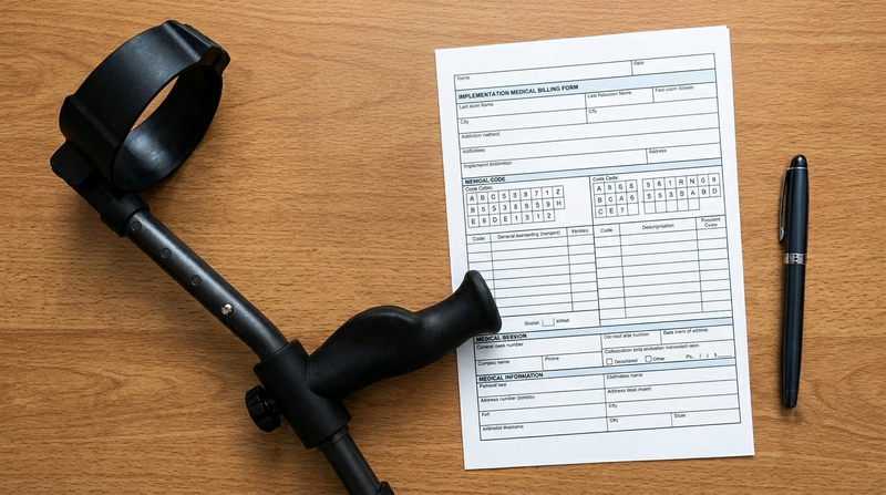 workers comp form in motion forearm crutches