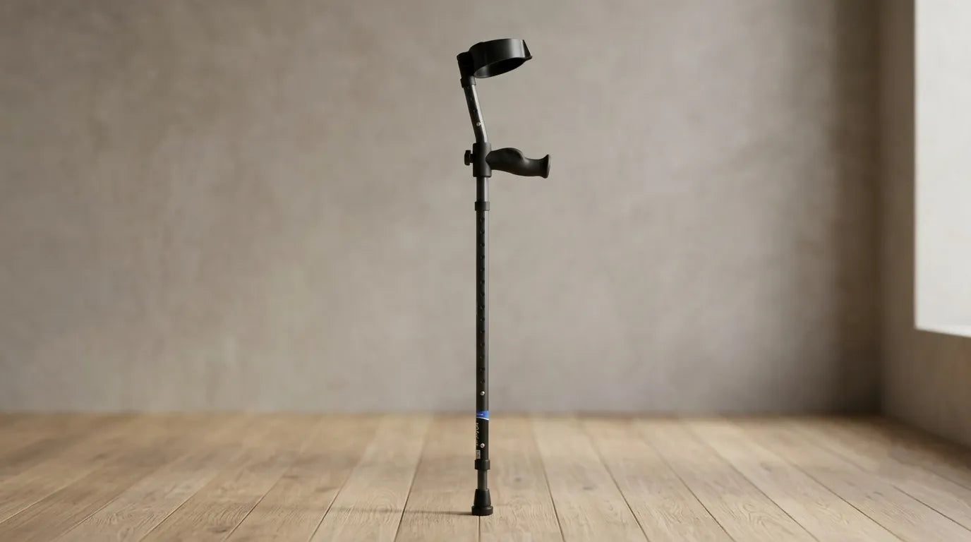 workers comp single in motion forearm crutch