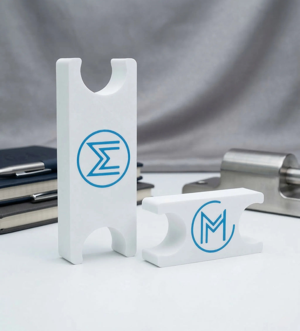 White in-Motion Handy Clips for forearm and underarm crutches