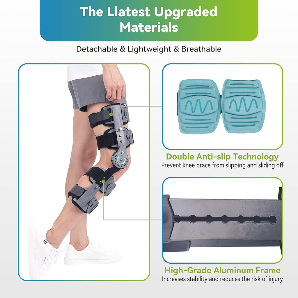 Hinged Knee Brace after Surgery