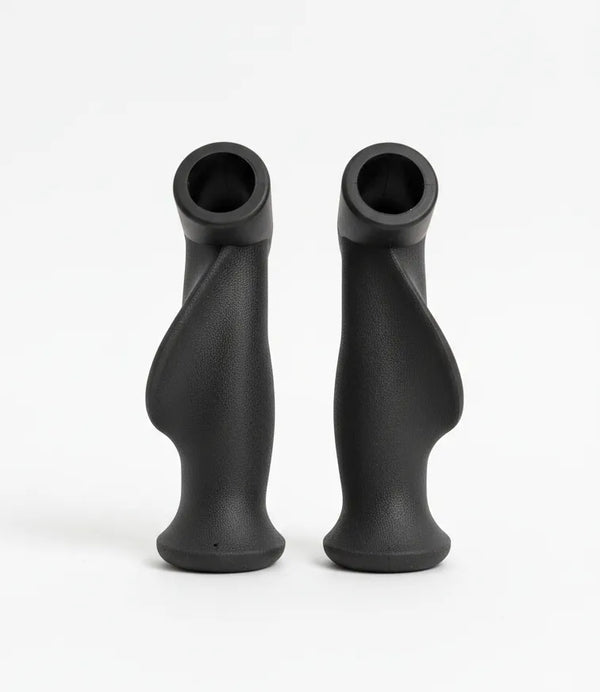 in-Motion ergonomic replacement crutch handle, upright view