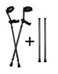 in-Motion Pro forearm crutch spring-assisted and rigid-post bundle
