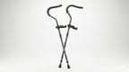 in-Motion Pro underarm spring-assisted crutches, criss-cross product view