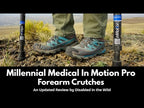 In-Motion forearm crutch in use