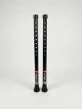 Pair of in-Motion short black rigid crutch posts