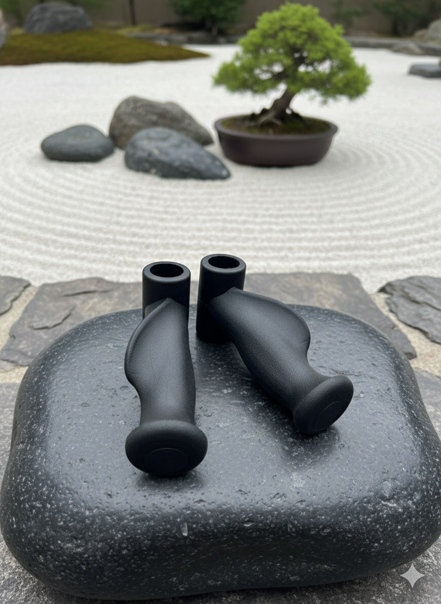 Set of in-Motion ergonomic replacement crutch handles
