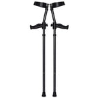Pair of in-Motion Pro rigid-post forearm crutches